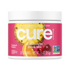Cure Hydration Tropical Punch jar front