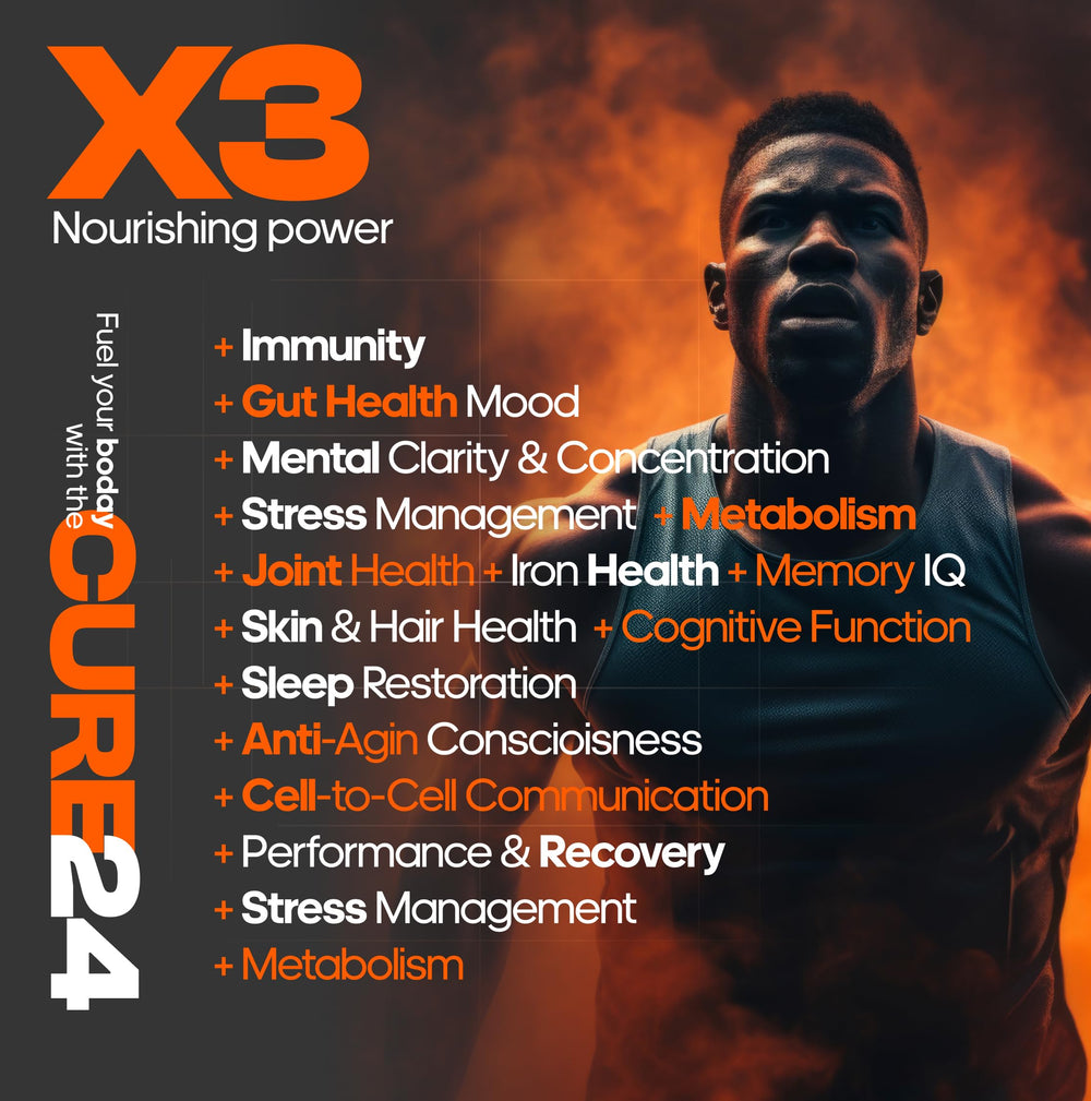 Natural Peach-Mango flavored colostrum powder