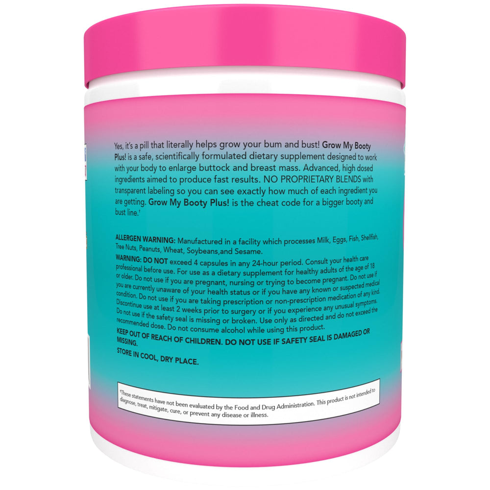 Curves enhancement illustration with bigger hips and buttocks