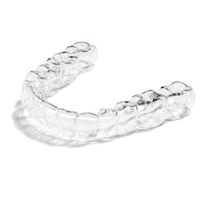 Custom clear dental retainer for both upper and lower teeth set