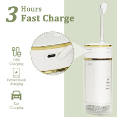 Rechargeable battery with USB charging cable