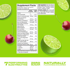 Cwench Hydration Cherry Lime 11oz bottle ready for quick workout hydration