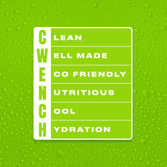 Cwench Hydration Cherry Lime 11oz on-the-go pack ready for travel hydration