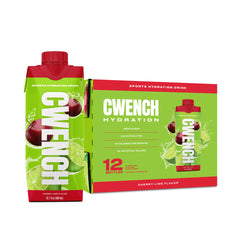CWENCH Hydration Ready-to-Drink Cherry Lime bottle front view