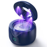CXRUY Ultrasonic Retainer Cleaner navy blue front view
