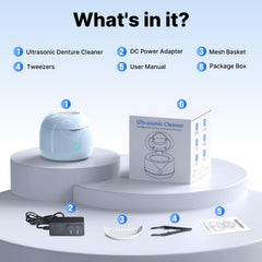Usage scenarios including dentures, retainers, braces and jewelry