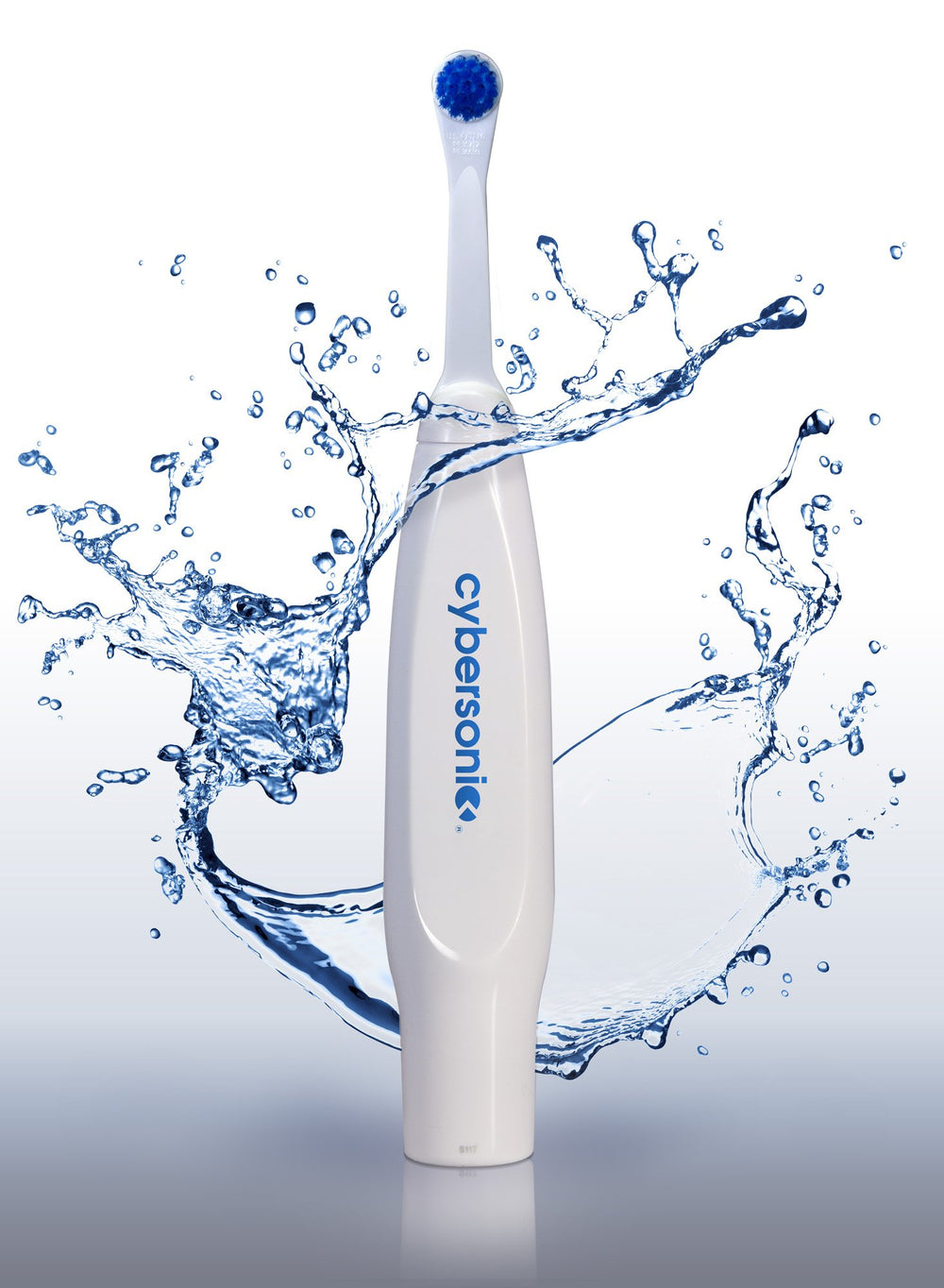 Complete Cybersonic oral care kit including floss heads and tongue scraper