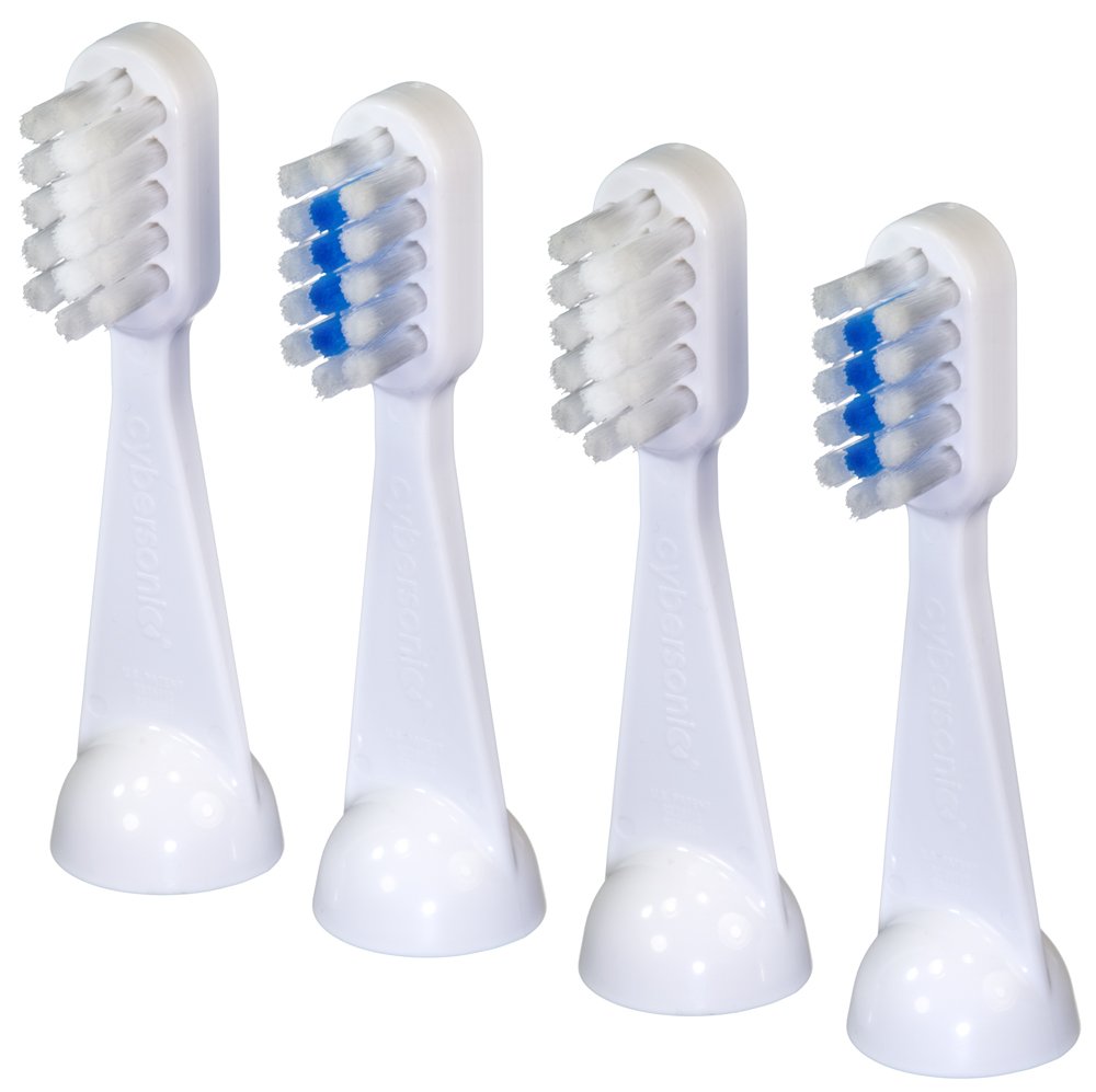 Cybersonic Traditional replacement brush heads - 4 pack (image 1)