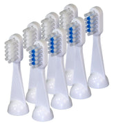 Cybersonic Traditional replacement brush head 8-pack - front view