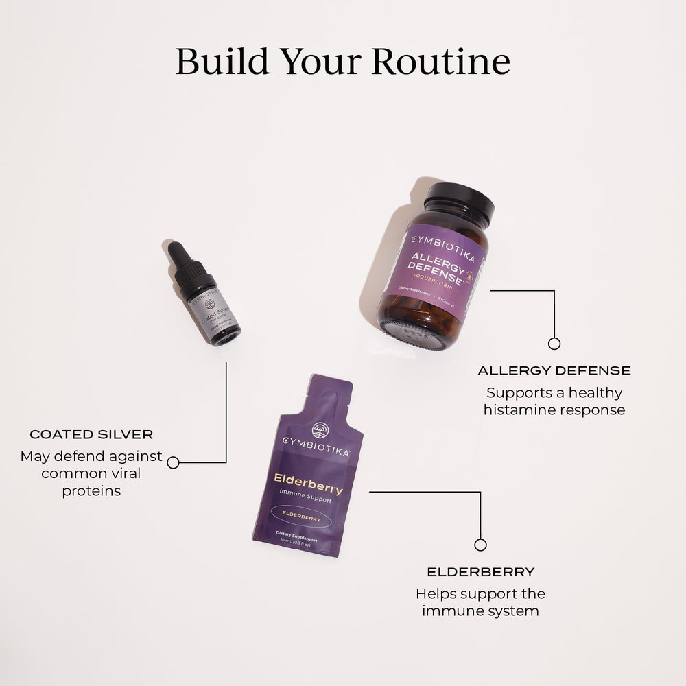 Pouches neatly arranged for display