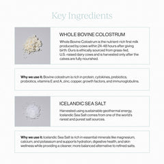 Grass-fed bovine source for CYMBIOTIKA Liquid Colostrum