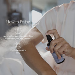 Close-up of Lavender and Aloe Vera in CYMBIOTIKA Magnesium Oil Spray