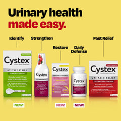 Serving ideas for Cystex UTI support with water smoothie or yogurt