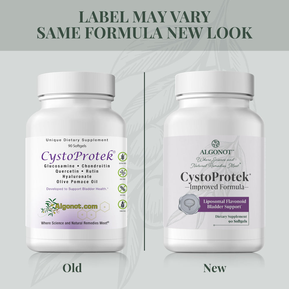 CystoProtek packaging and label artwork