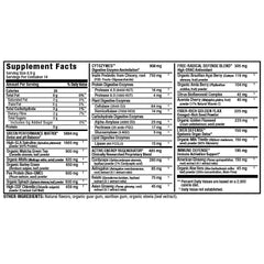Gluten-free, non-GMO greens formula packaging