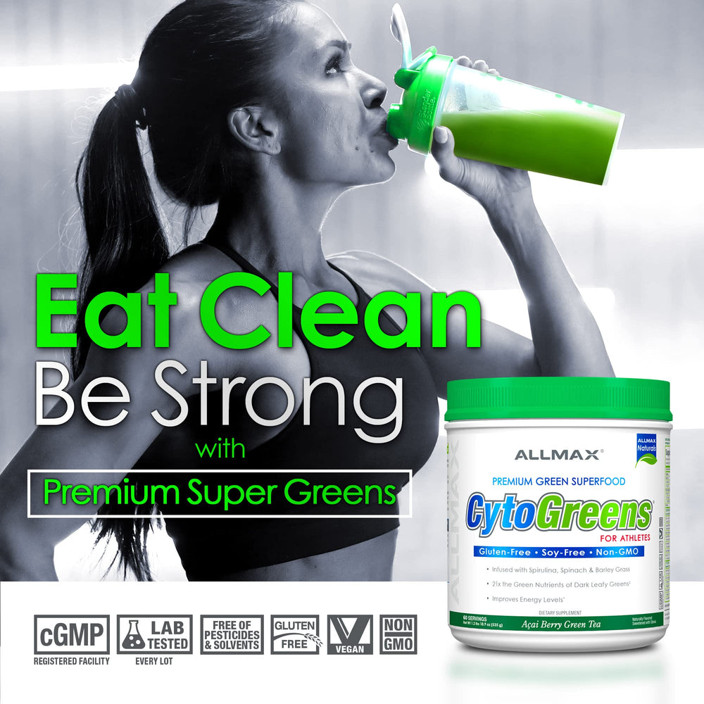 Ultra-fine Japanese matcha green tea included in Cytogreens
