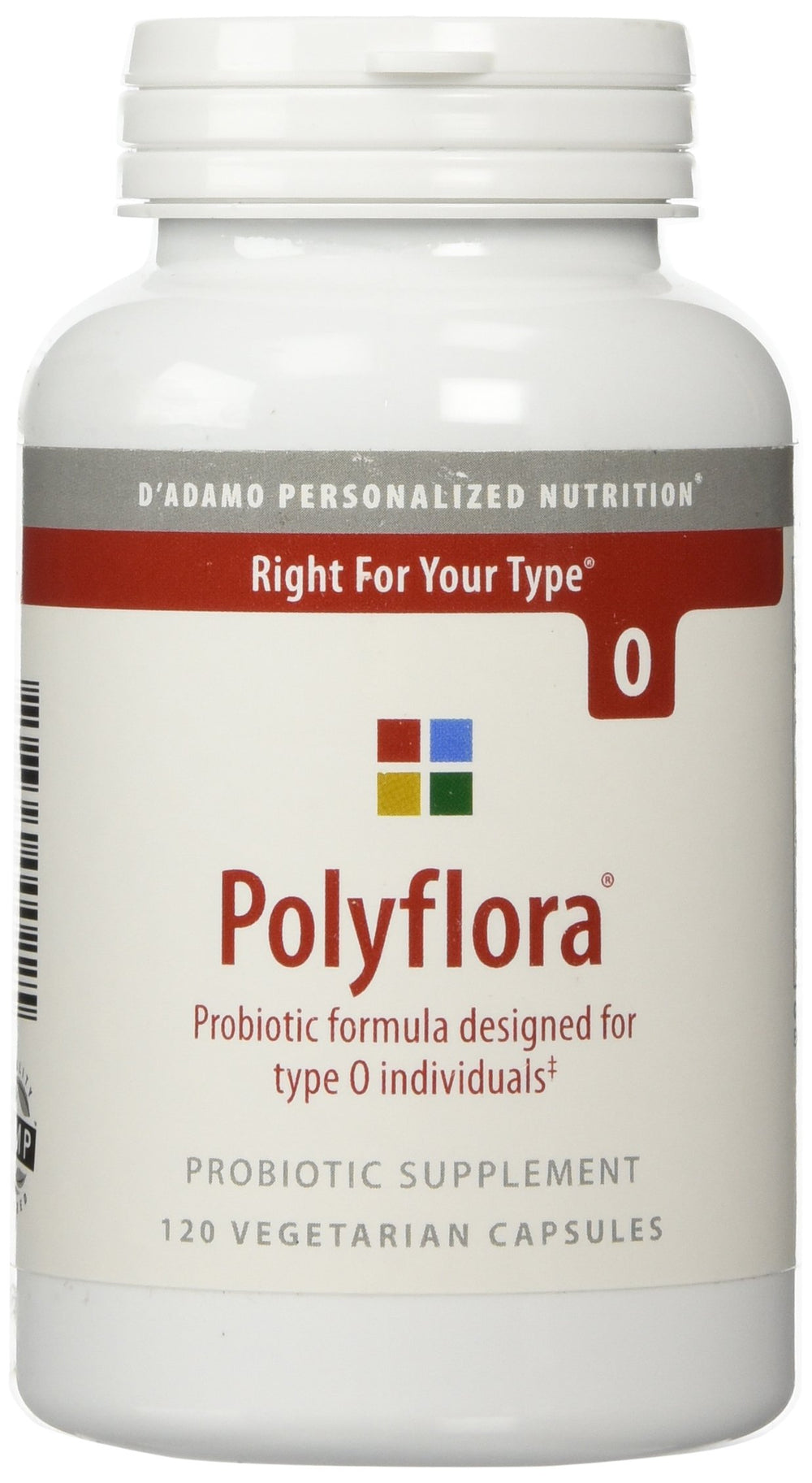 D'Adamo Polyflora O bottle label