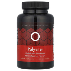 D'Adamo Polyvite O 120vcaps bottle front