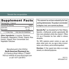 Front view of D'Adamo Quercetin Plus 90 vcaps - product image 3