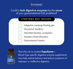 Blood Type A digestive support supplement by D'Adamo