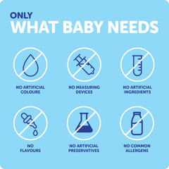 Close-up of the liquid and dropper showing 2.5 ml