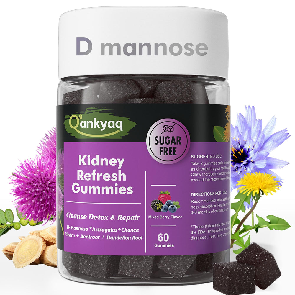 D Mannose Gummies for Women bottle front view