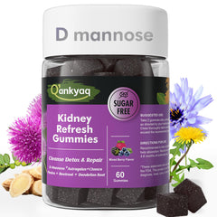 D Mannose Gummies for Women bottle front view