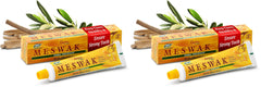 Dabur Meswak Toothpaste 200g Pack of 2 – front view with packaging