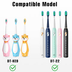 DT-22 replacement heads blue soft bristles 0.152mm - product shot
