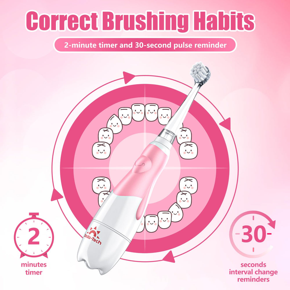 DADA-TECH toothbrush packaging with warranty information