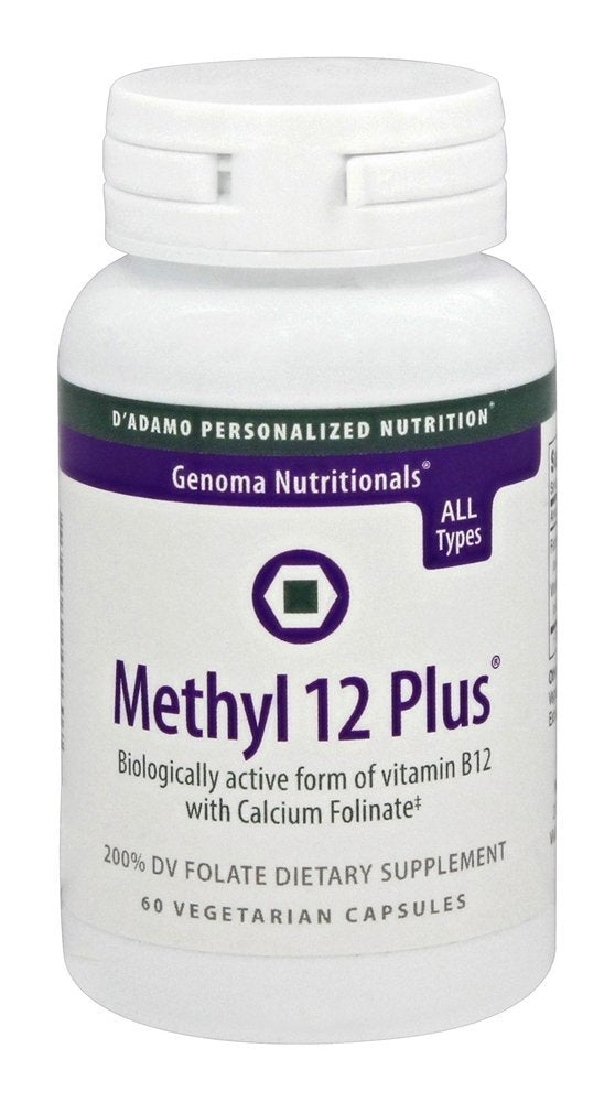 D'Adamo Methyl 12 Plus 60 Count bottle