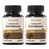 Front view of DAIKEN Nattokinase 5000 FU capsules