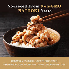 Label showing ingredients and potency for DAIKEN Nattokinase 5000 FU