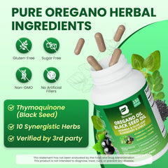 Two capsules representing daily dosage