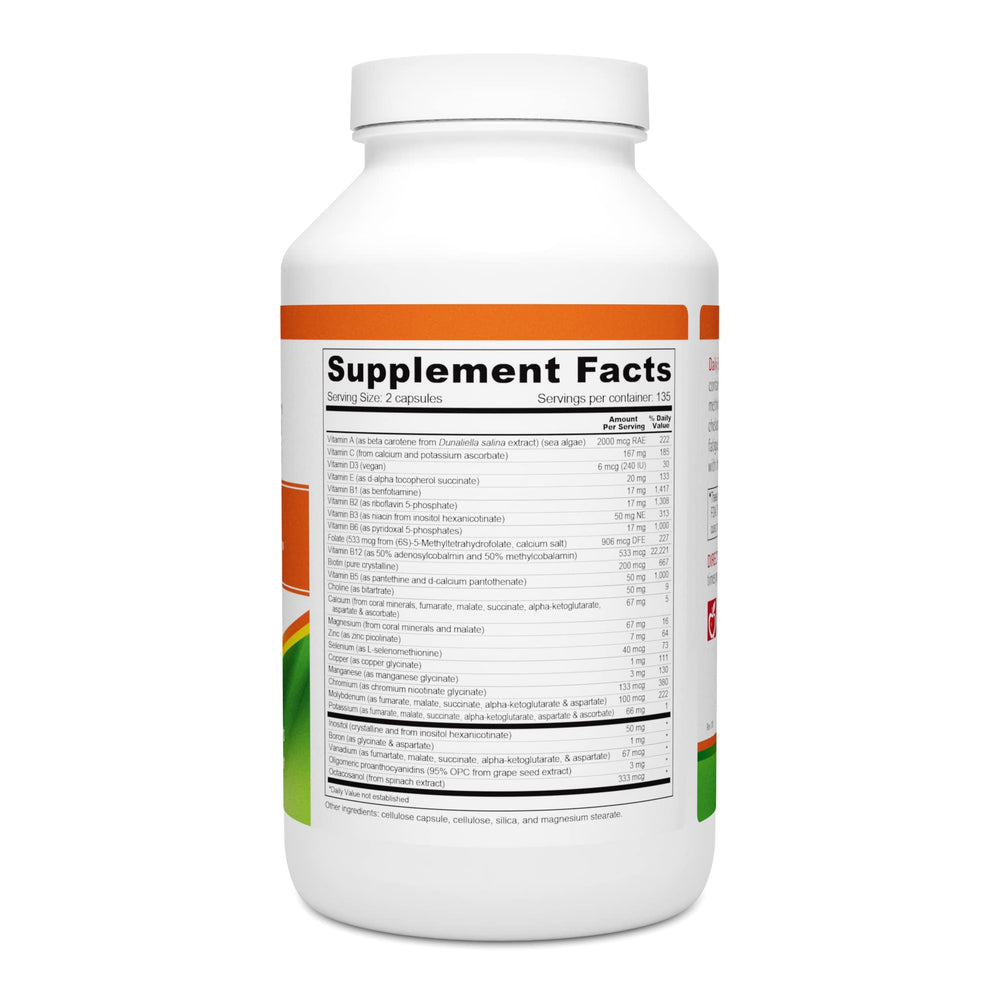 Wellness Resources product packaging and label for Daily Energy Multivitamin