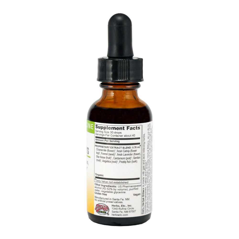 Chamomile, Catnip and Fennel herbs used in the formula