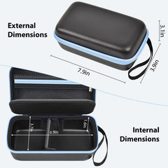 Inner compartment showing space for 30+ lenses