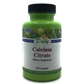 Daily Manufacturing Calcium Citrate bottle front