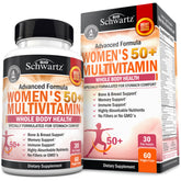 Daily multivitamin for women 50+ in a 60-capsule bottle