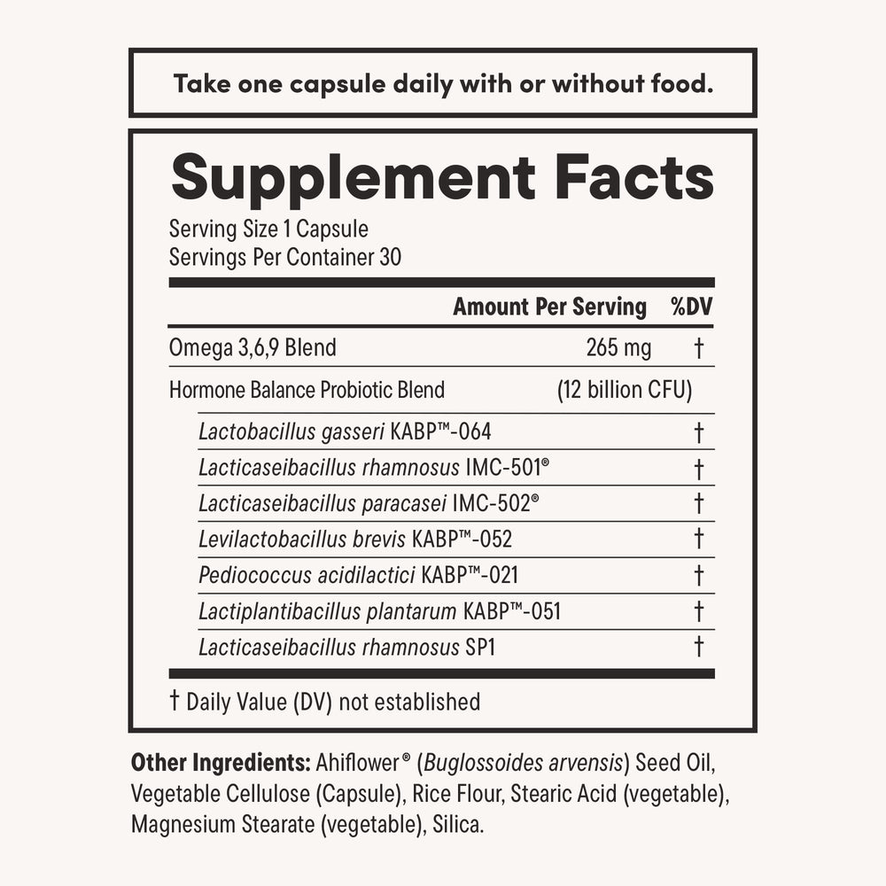 USA-made, vegan, gluten-free, non-GMO probiotic capsules