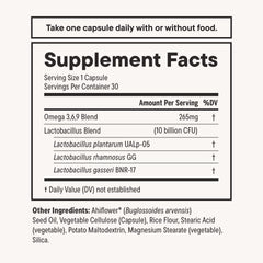 US-made probiotic manufacturing quality and science