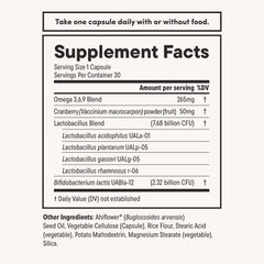 30-day supply packaging for Daily Nouri Women’s Probiotic