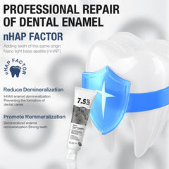 Daily oral care for enamel strengthening