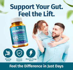 Easy daily routine: take 2 capsules daily with food or water