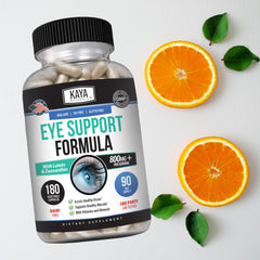 Daily routine with Kaya Naturals Eye Health Supplement