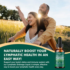 Convenient 2 ml daily serving of lymphatic drops