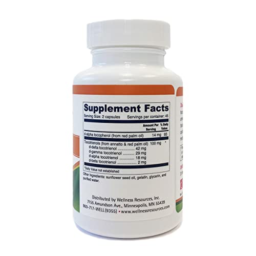 Healthy aging concept with vitamin E imagery