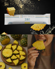 Daily Trifecta Pineapple packaging and branding