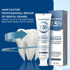 Daily use fluoride-free toothpaste for sensitive teeth