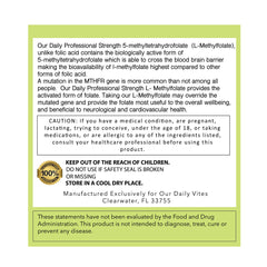 Vegetarian capsules and purity icons on label